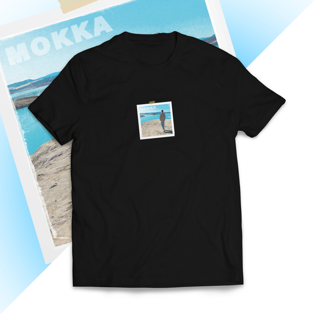 T-SHIRT MOKKA VITO - CZARNY