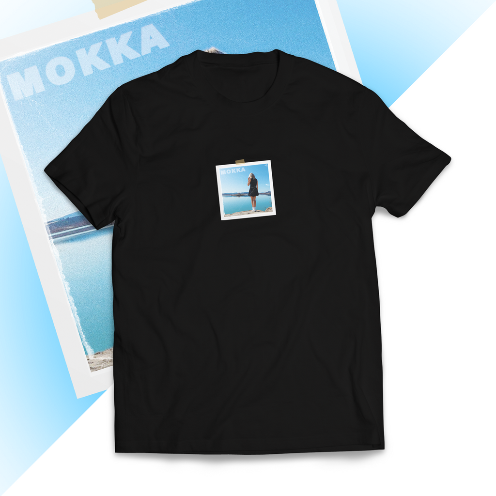 T-SHIRT MOKKA BELLA - CZARNY