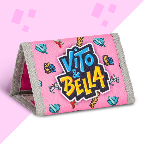 PORTFEL VITO i BELLA - SZKOŁA - RÓŻOWY