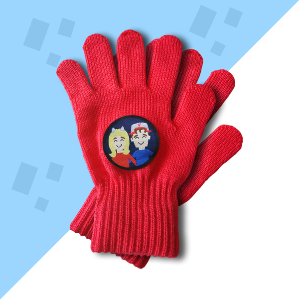 RĘKAWICZKI Z HAFTEM - VITO i BELLA + GRATIS KARTA Z AUTOGRAFEM VITO i BELLI!